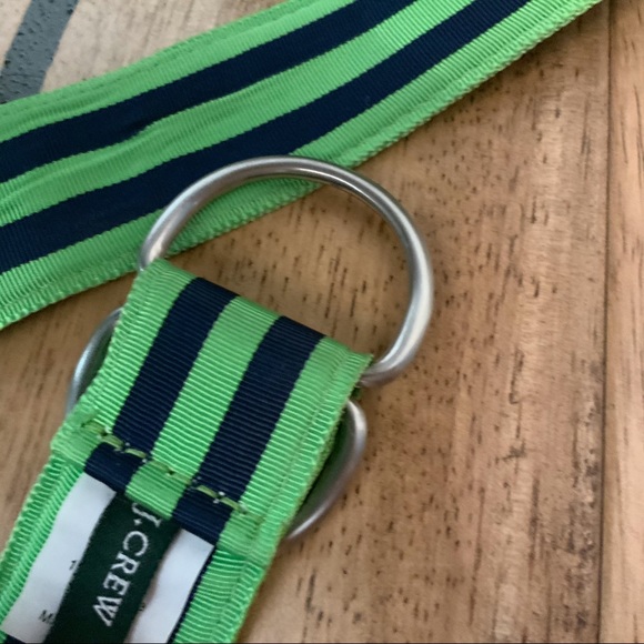 J Crew Blue/Green & Express Pink Ribbon Belts - Picture 4 of 6